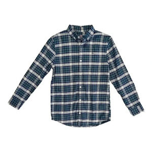 Vineyard Vines | Boy’s Tower Ridge Flannel Whale Shirt (M) 🐳